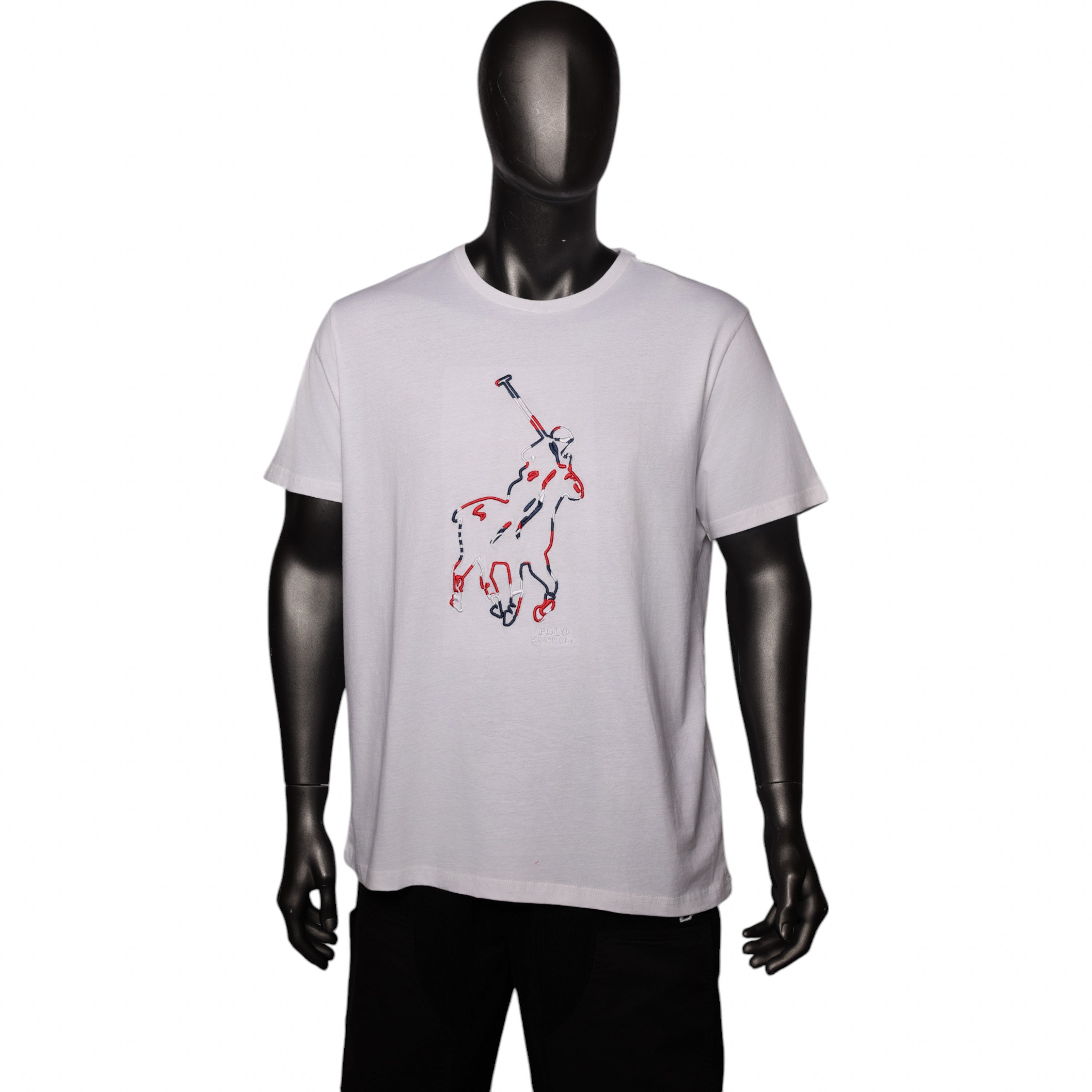 Polo T-Shirt Big Pony White